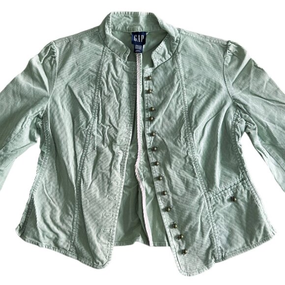 Vintage Y2K GAP Fall O5 Mint Corduroy Jacket ASO Gabriella Montez - Picture 2 of 7